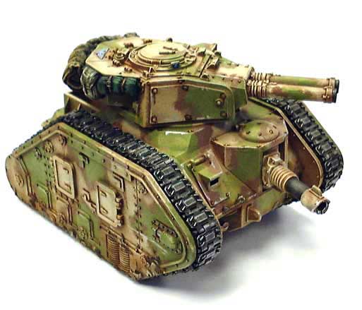 Leman Russ Exterminator with a Hull-Mounted Lascannon